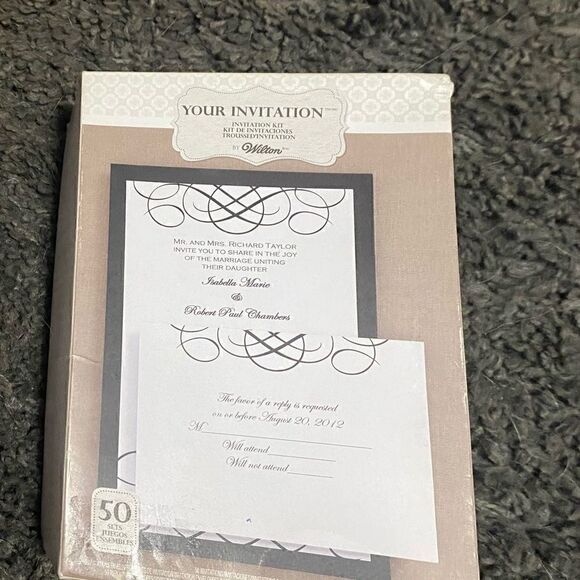 Wilton Print Your Own Invitations Kit! - Picture 7 of 7